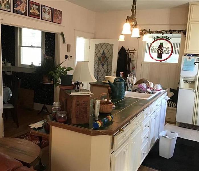 Clean kitchen after SERVPRO of Blount County remediated the damages